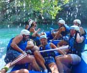Rafting on the Cetina river